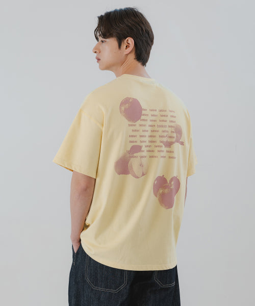 Fruit 반팔티셔츠 BK3978_옐로우