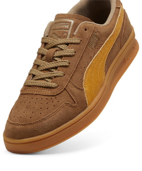 인도어 R 스웨이드  - 초콜렛 칩:스포츠 옐로우 / 398531-02