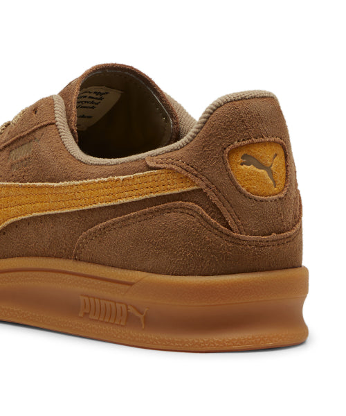 인도어 R 스웨이드  - 초콜렛 칩:스포츠 옐로우 / 398531-02