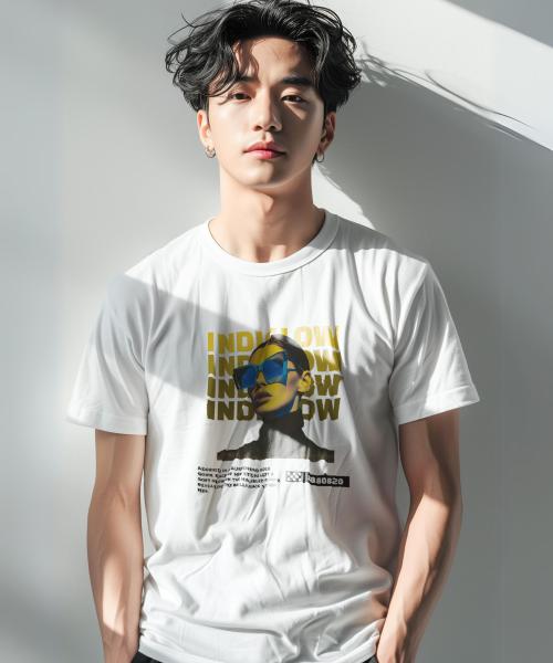 패션 그래픽 아트 프린팅 반팔 면 유니섹스 티셔츠