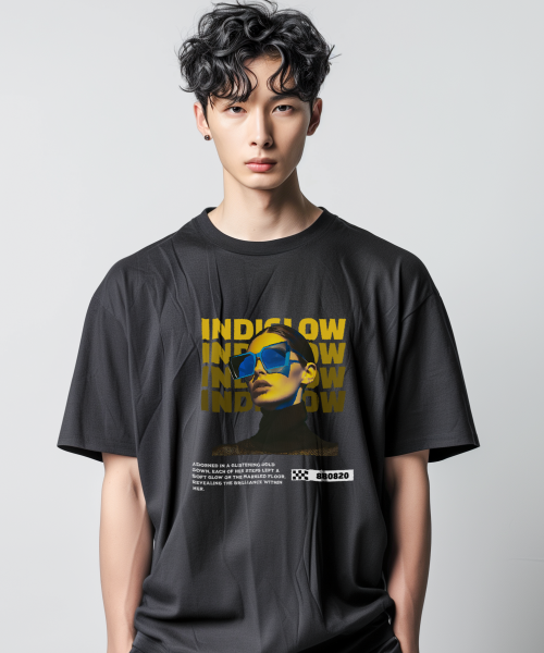 패션 그래픽 아트 프린팅 반팔 면 유니섹스 티셔츠