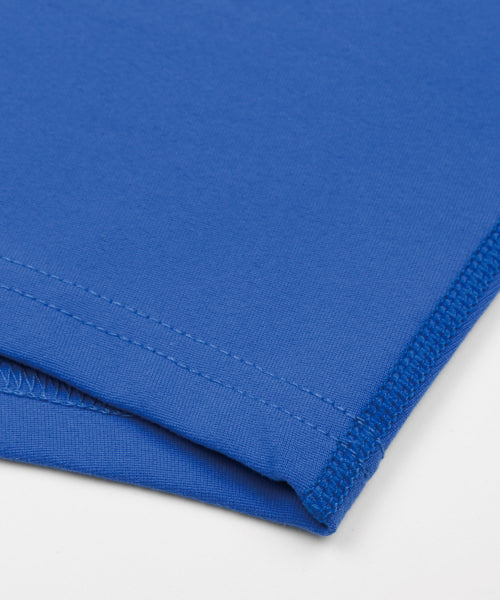 DW 레스트캣 크롭 반팔티셔츠 블루