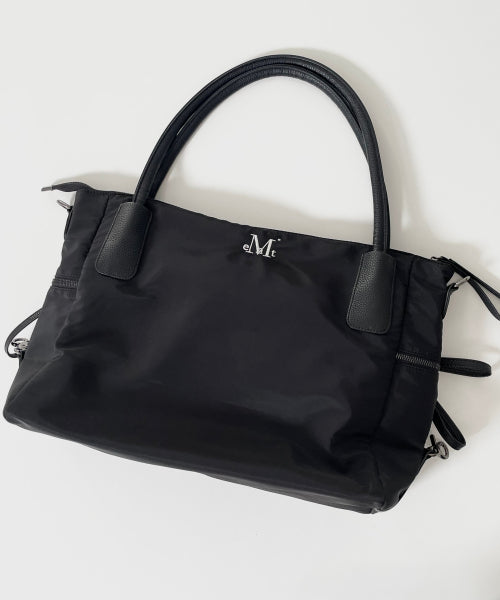 4웨이 시그니처 로고 유니섹스 토트백