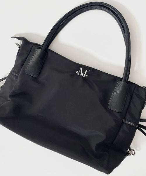 4웨이 시그니처 로고 유니섹스 토트백