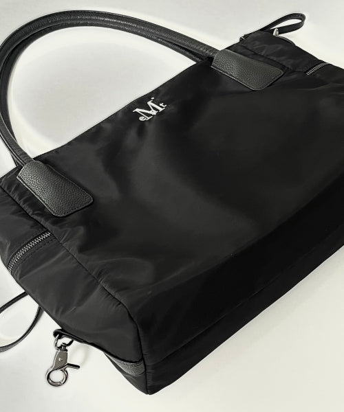 4웨이 시그니처 로고 유니섹스 토트백