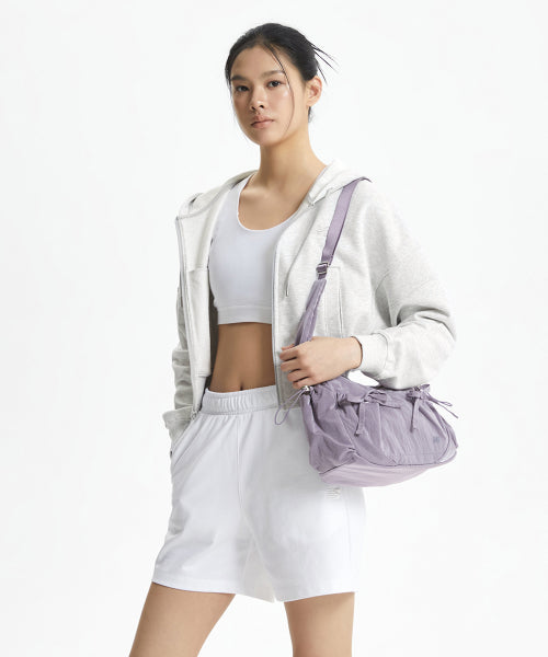 NBGCFSW104 / 글로시 리본 호보백 (VIOLET)