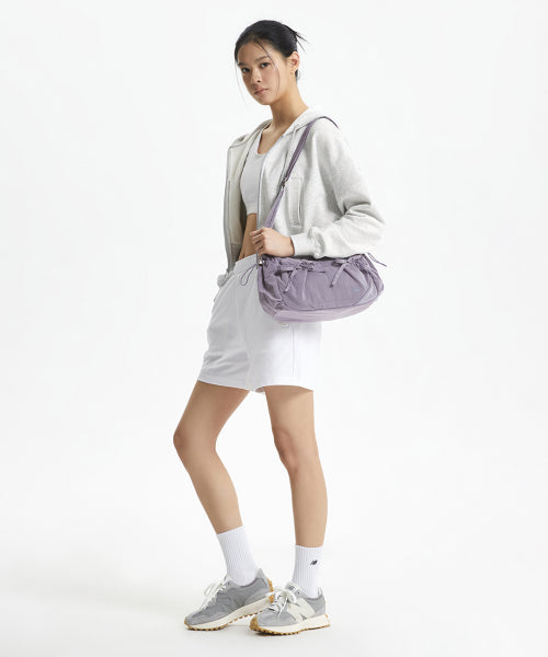 NBGCFSW104 / 글로시 리본 호보백 (VIOLET)