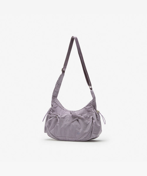 NBGCFSW104 / 글로시 리본 호보백 (VIOLET)