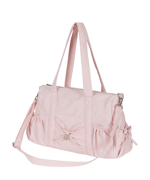 보우 포티 더플 백 핑크