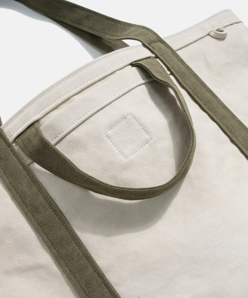 Heavy Canvas Tote Bag Olive