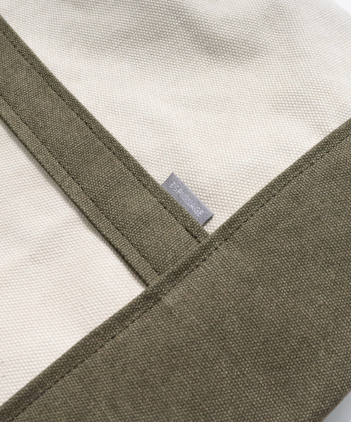 Heavy Canvas Tote Bag Olive
