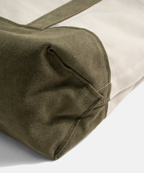 Heavy Canvas Tote Bag Olive