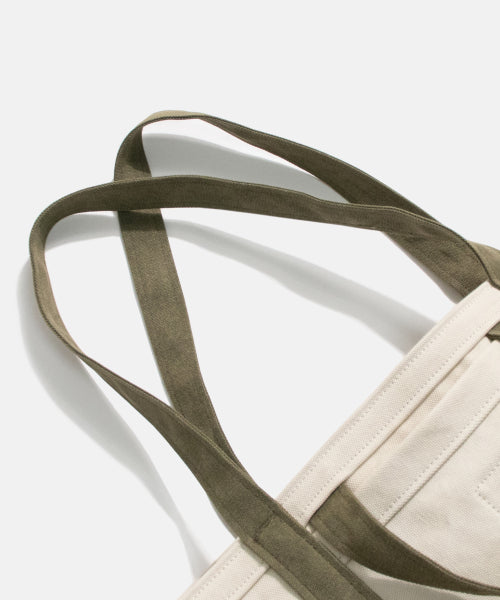 Heavy Canvas Tote Bag Olive