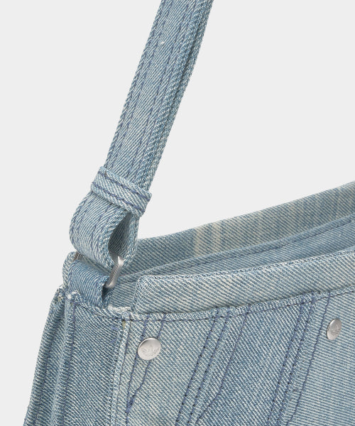 데님 숄더 백 - 라이트데님 / JL7666