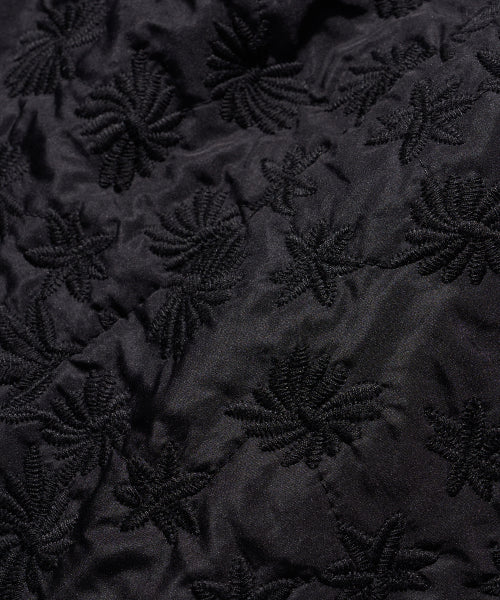 Broderie Padded Day Bag - Black