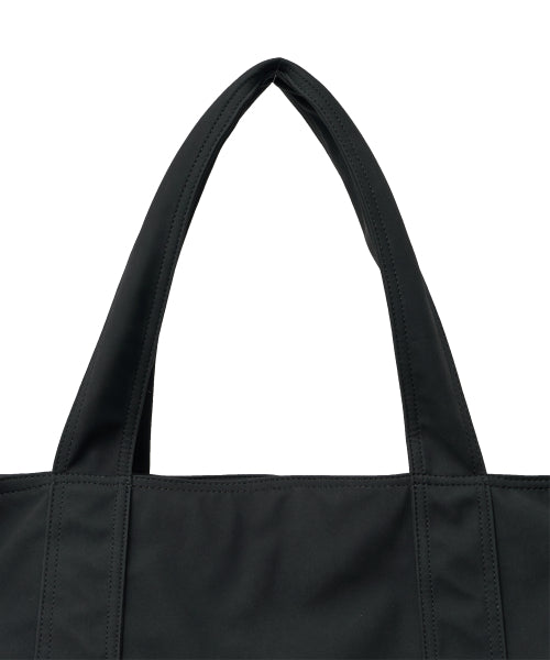 바스켓 와이드 쇼퍼백_블랙