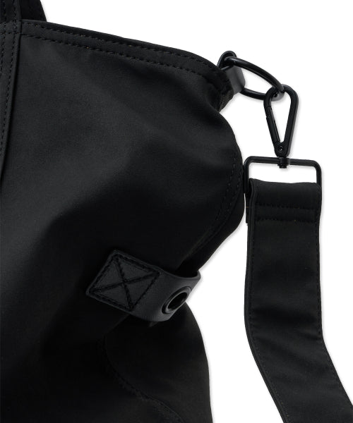 바스켓 와이드 쇼퍼백_블랙