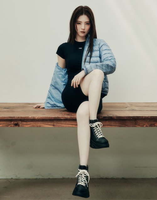 지모션 크롭 반팔티 394960 [2color]