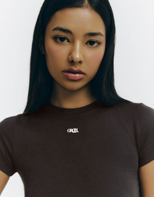 지모션 크롭 반팔티 394960 [2color]