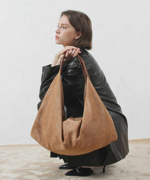 [마스마룰즈X곰송이에디션] 윙 스웨이드백 _베이지