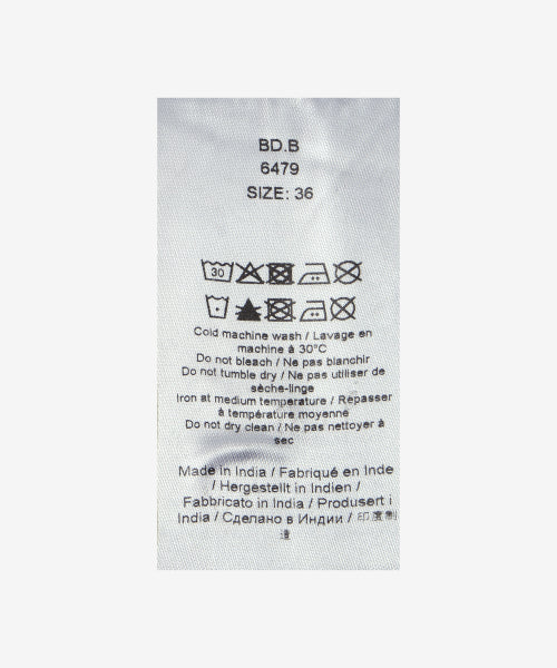 미니 코튼 포플린 타이 스트링 원피스 - 화이트 / F9170151