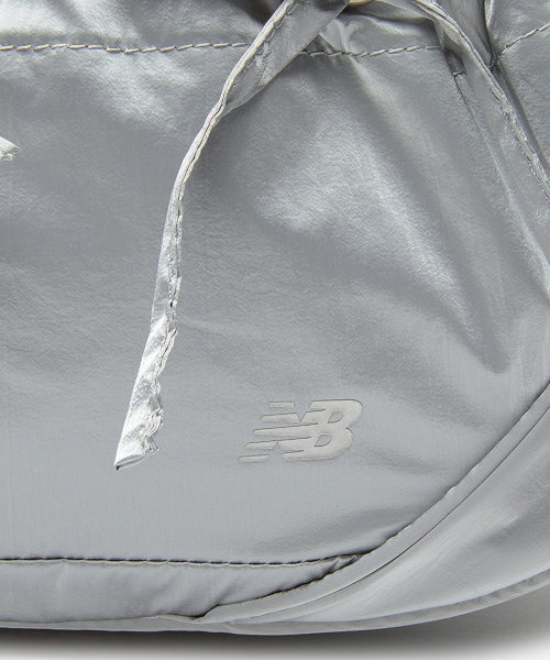 NBGCFSW104 / 글로시 리본 호보백 (SILVER)