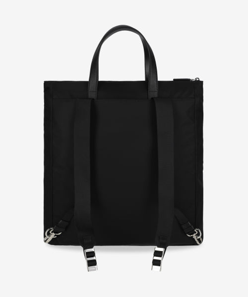 리나일론 및 사피아노 토트백 - 블랙 / 2VG0982DMGF0002