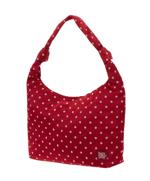 베티붑 도트 타이 숄더백_레드