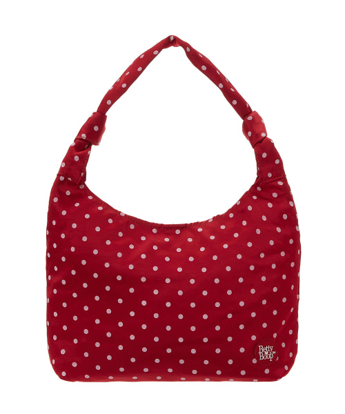 베티붑 도트 타이 숄더백_레드