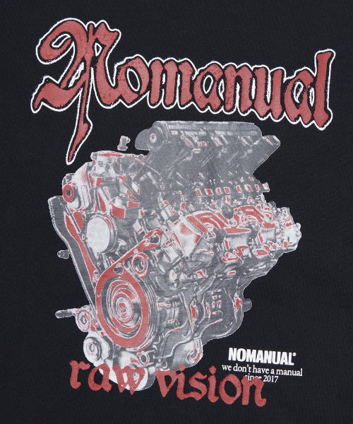 NM ENGINE T-SHIRT - BLACK