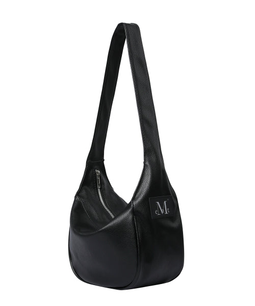 토프 시그니처 사이드 패치 레더 숄더백 (남녀공용)