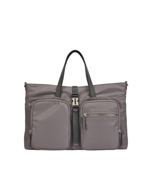 Hey Double Pocket Tote M (헤이 더블 포켓 토트 미듐)_2colors