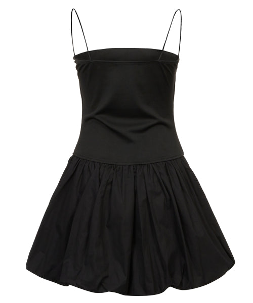 베티붑 벌룬 미니 원피스_블랙