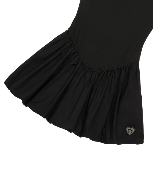 베티붑 벌룬 미니 원피스_블랙