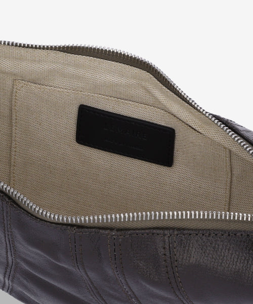 스몰 코티드 코튼 크루아상 숄더백 - 다크 토바코 / BG0003LF1329BR501