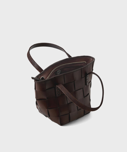 재팬 레더 미니 8105 Dark Brown 드래곤백