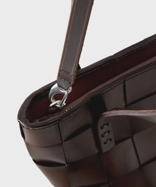 재팬 레더 미니 8105 Dark Brown 드래곤백