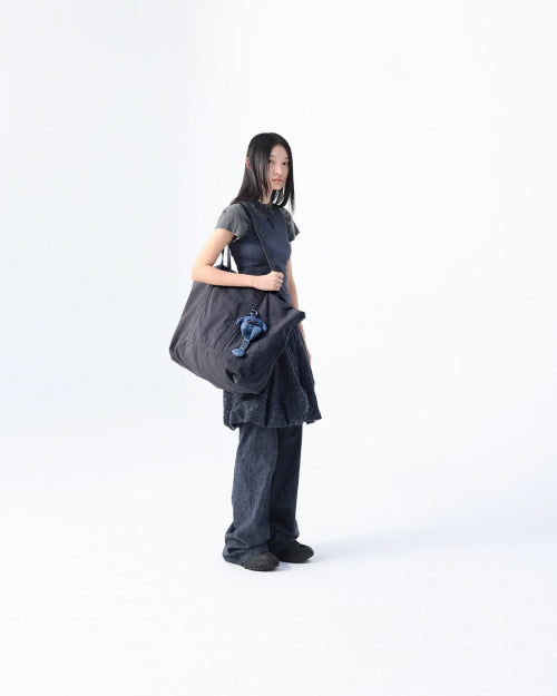 AV 립스탑 토트 백 (워시드 차콜)