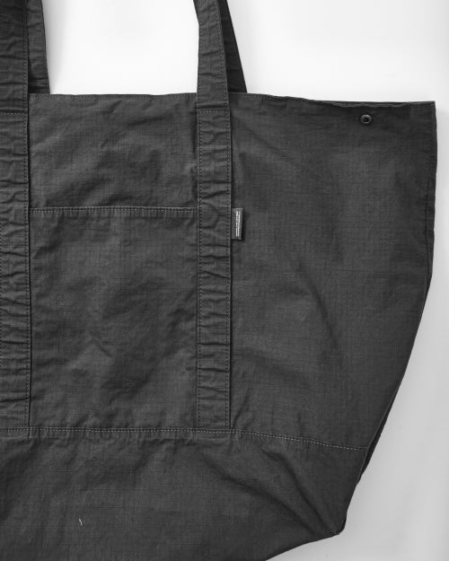AV 립스탑 토트 백 (워시드 차콜)
