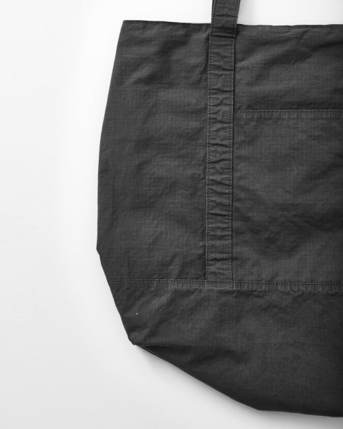 AV 립스탑 토트 백 (워시드 차콜)