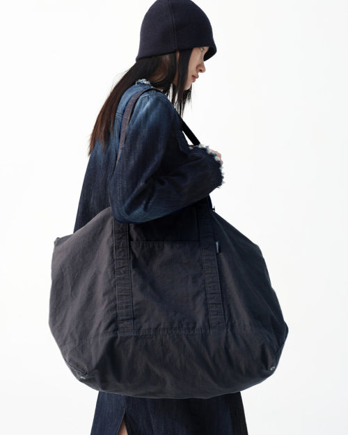 AV 립스탑 토트 백 (워시드 차콜)