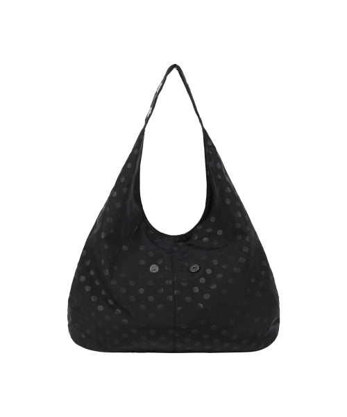 도트 아일렛 숄더백 (BLACK) F25QE993